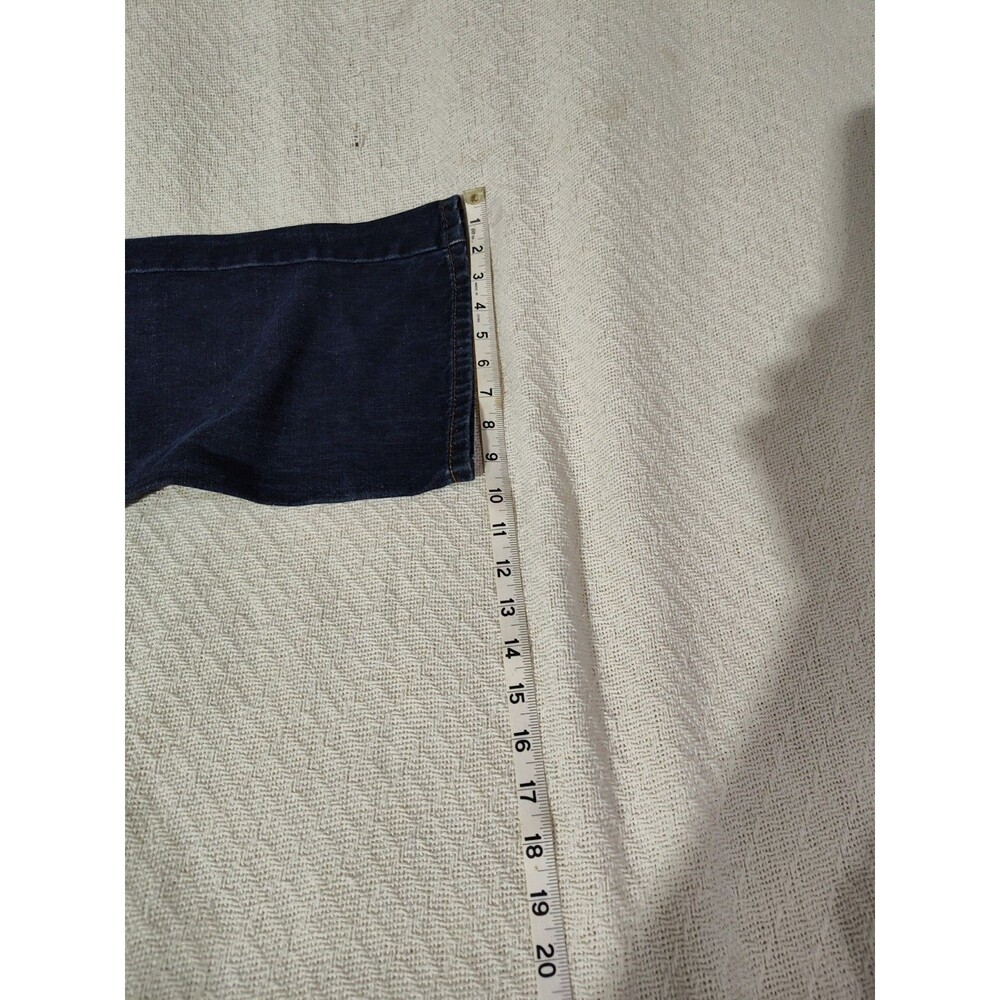 Levi’s 569 Jeans Men’s 38x32 Straight Leg Dark Wash Denim Zip Patch Pockets - Picture 9 of 11